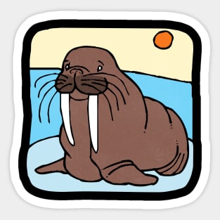 Walrus Sticker